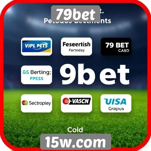 Métodos de pagamento disponíveis no 79bet